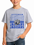 Jefferson Jaguars Retro Repeat Tee